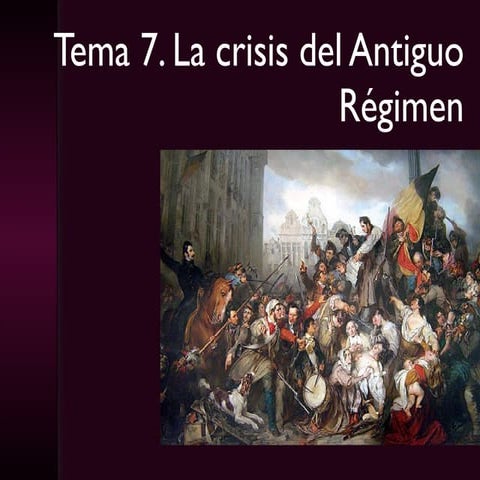 Tema 7. la crisis del ar