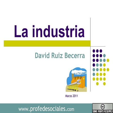 Tema 7. la industria