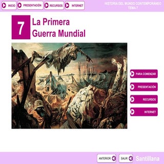 Tema 7 1ª guerra mundial