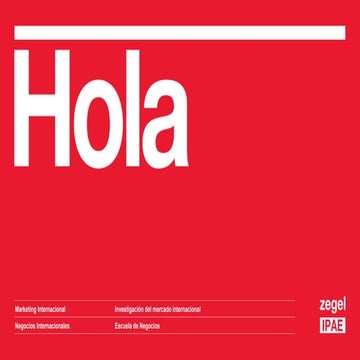 INVESTIGACION DEL MERCADO INTERNACIONAL PPTX