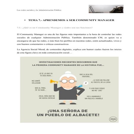 Tema 7 aprendemos a ser community manager