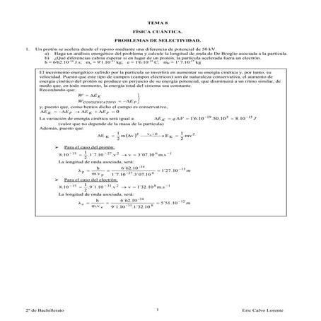 Tema8.2ºbachillerato.física.ejercicios selectividad resueltos
