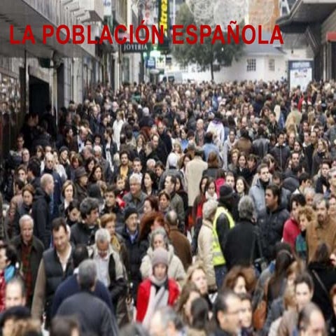 2º de Bachillerato GEO - Tema 8 - La población española