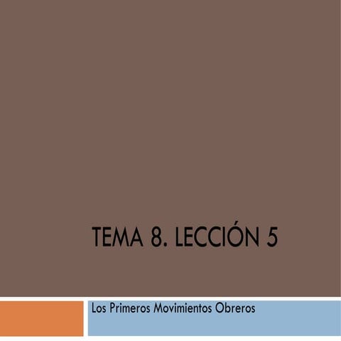 Tema 8. lecciones 5, 6, 7