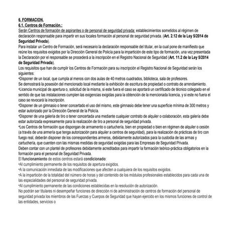Tema 8 Formación de Seguridad Privada.