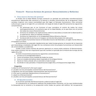 Tema 8 Nuevas formas de pensar