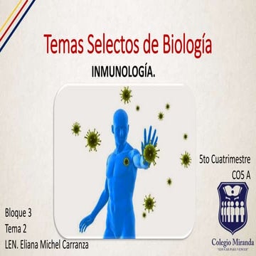 Inmunología.