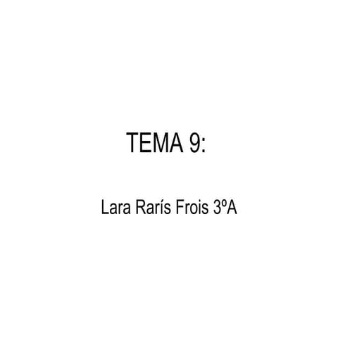 Tema 9