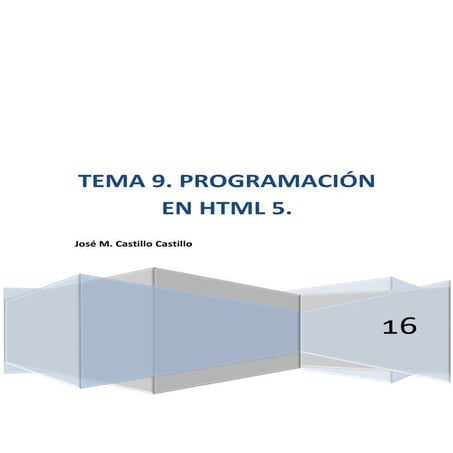 Programación en HTML 5 | PDF