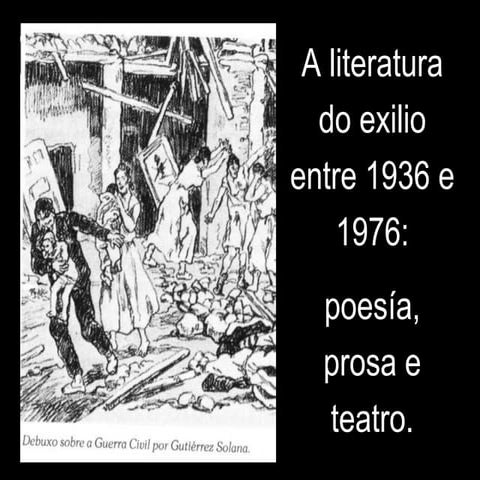 Literatura do exilio.