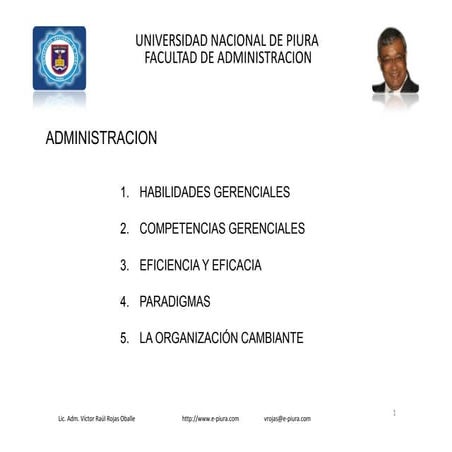 Tema administracion