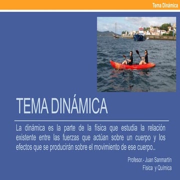 Tema Dinámica
