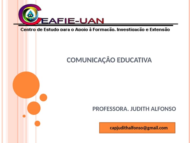 Comunicación na área de pedagogia at.ppt