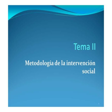 Tema ii metodología de la i.s publicar