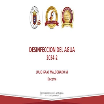TEMA No 14  DESINFECCION CON CLORO  2024-2.pdf