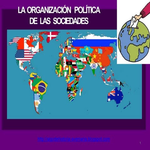 Tema: organización política de las sociedades