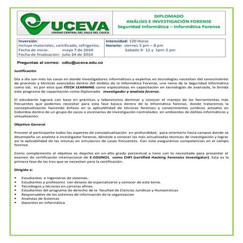 Temario Forense Diplomado