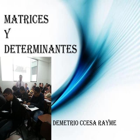 Temas  de matrices y  determinantes  m1 ccesa007