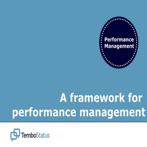 TemboStatus -  performance management