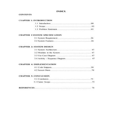 Te IT SNL mini project report format