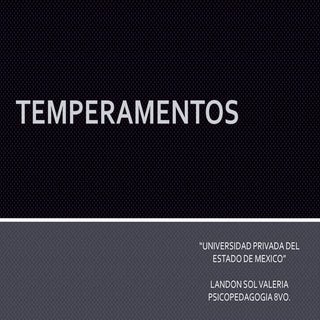 Temperamentos