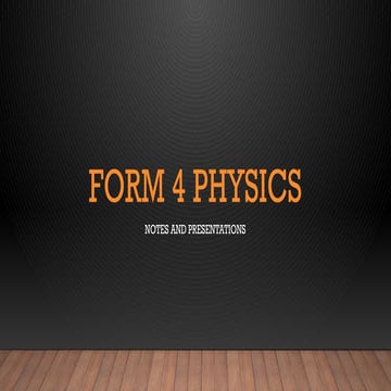 Form 4 Physics CSEC Presentation onTemperature .pptx