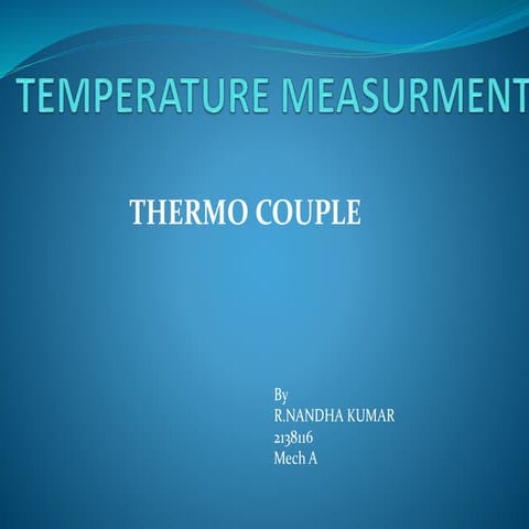 Temperature measurment