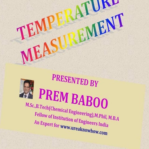 Temperature measurments