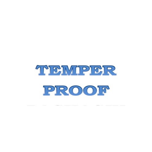 Temper proof packaging