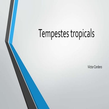Tempestes tropicals