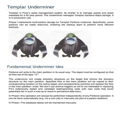 [Pixar] Templar Underminer