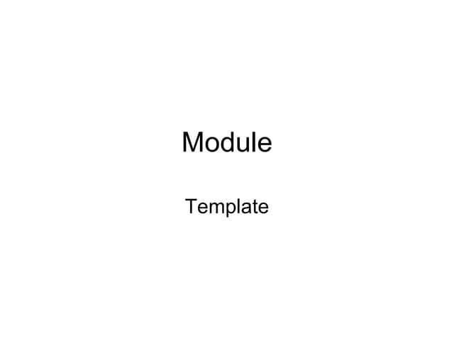 Template