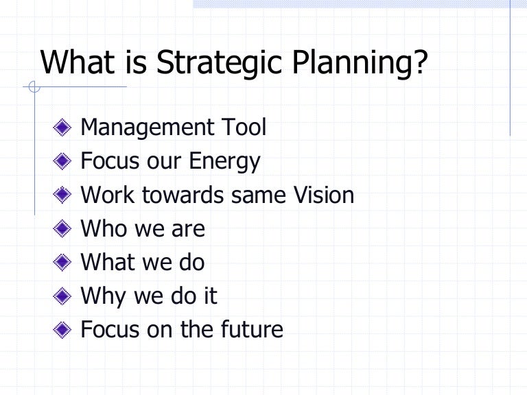 strategic plan outline template