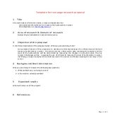 Template for-two-page-research-proposal | PDF