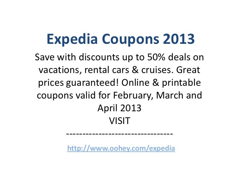 Expedia com coupon code