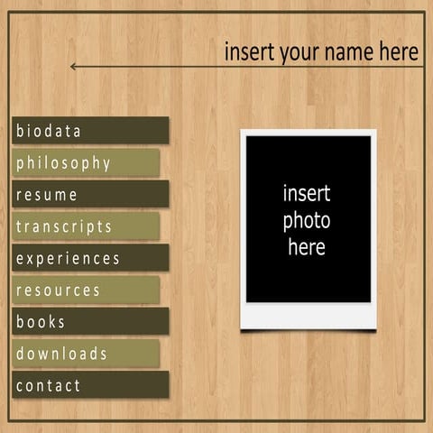 E-portfolio Template