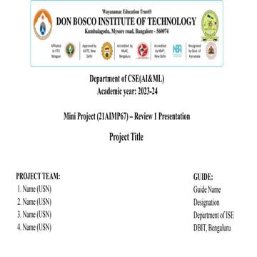 Template for crypto currency price prediction Mini Project.ppt