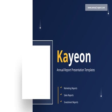 Template Kayeon - Powerpoint - Kayeon -Simple