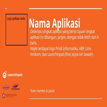 Template laporanakhir manajemen proyek..