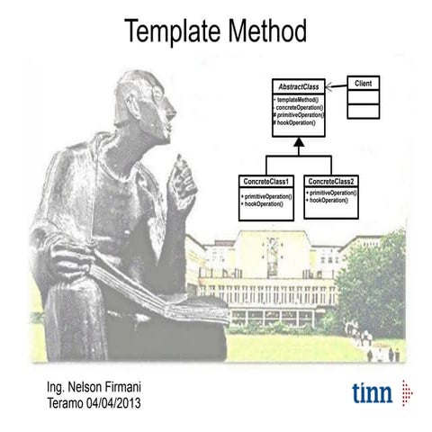 Design pattern template method | PDF