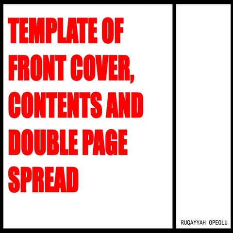 Template of front cove.. updated