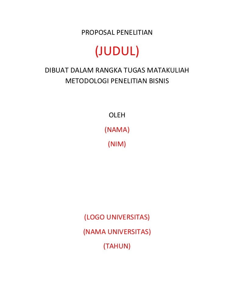 Template proposal penelitian s 1 versi 1.0