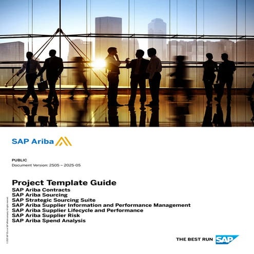 SAP ARIBA Templat configuration step by step