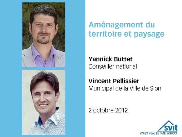 Débat SWIT: LAT versus Initiative sur le paysage