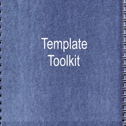 Template Toolkit PPT