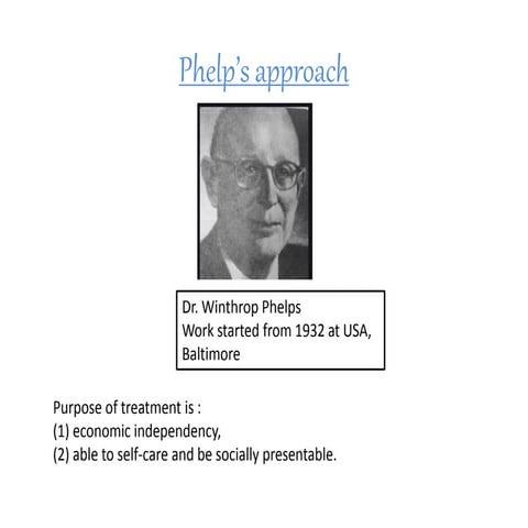 Temple fays and phelps approach in neurophysiotherapy and cerebral palsy