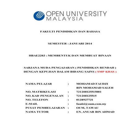 Templet hbae2203 fauzi