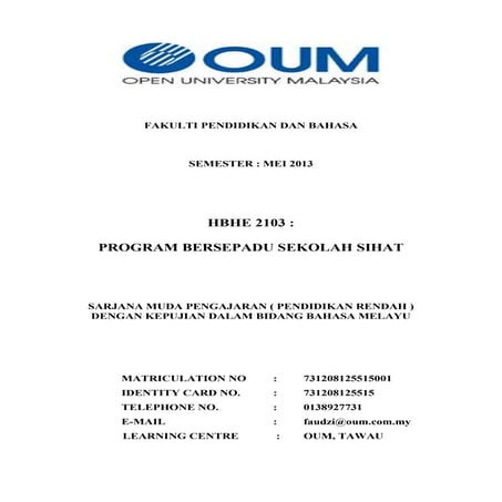 Templet  hbhe 2103 pbss faudzi siap