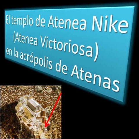 Templo Atenea Nike, acrópolis Atenas