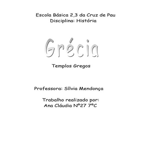 Templos Gregos